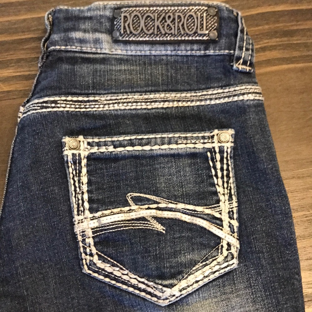 Rock & Roll Cowgirl riding jeans